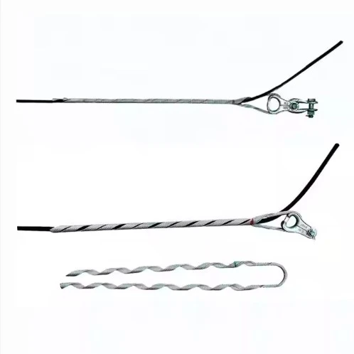 Helical Guy Grips
